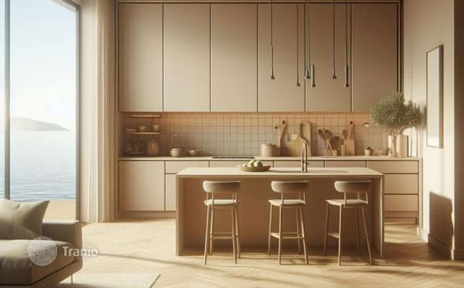 1-Bedroom Apartment with Bay View in Mrcevac, Tivat
