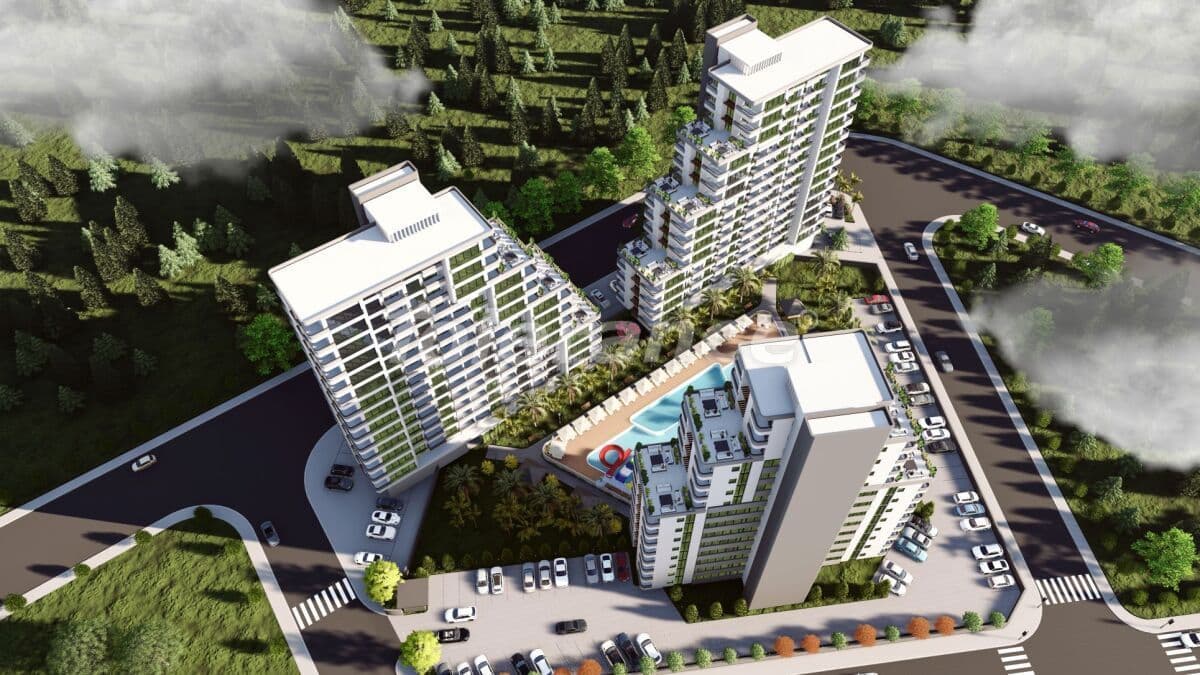 Апартаменты в Мерсине, Турция, 62 м²