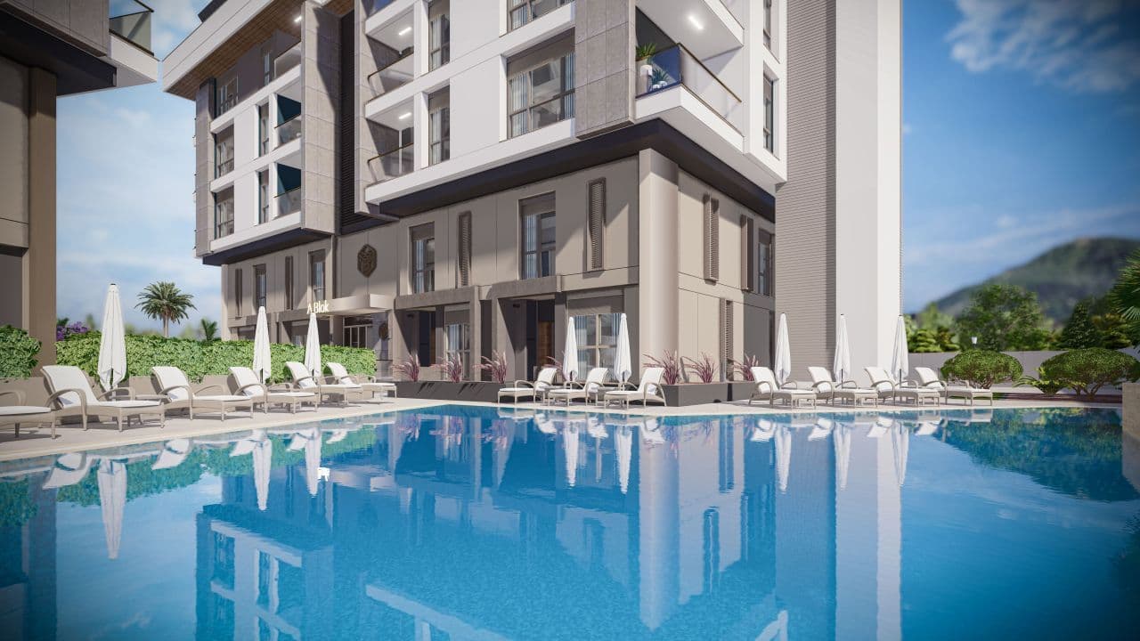 Квартира в Анталии, Турция, 60 м², фото 2