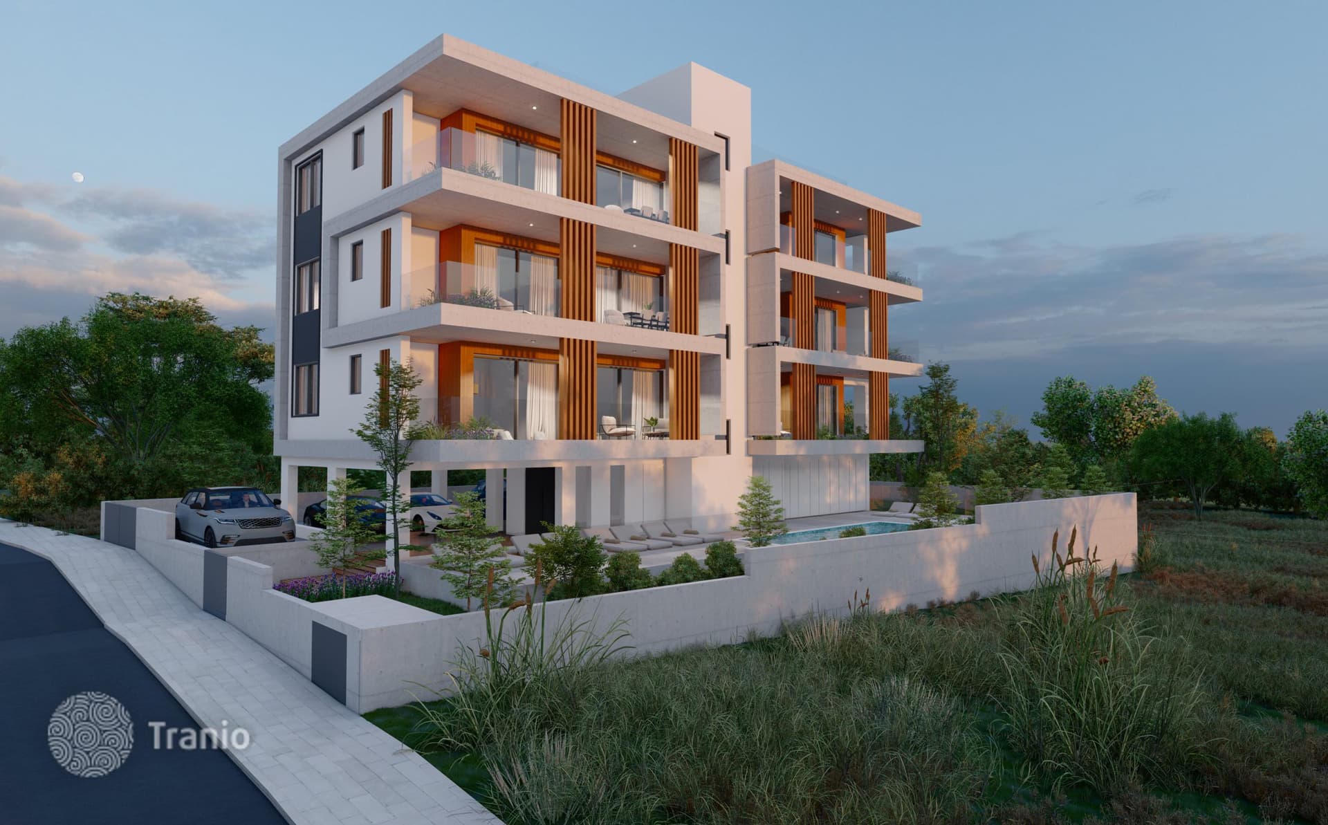 New Apartments with Shared Pool in Paphos, Cyprus