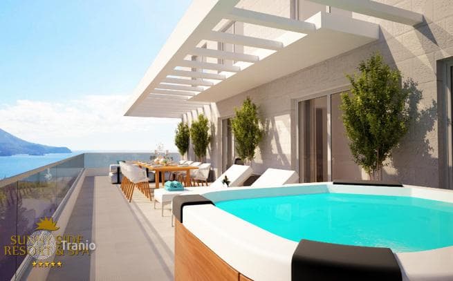New Apartments in Prestigious Development in Becici, Budva