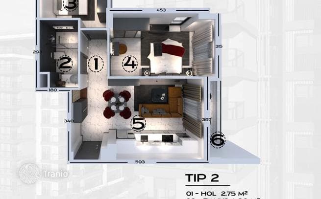 New Premium Apartments under Construction in Avsallar, Alanya, photo 5