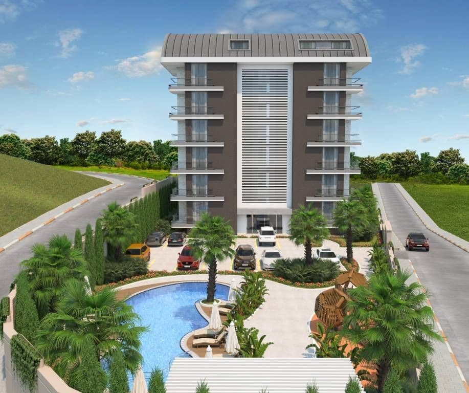 Квартира в Авсалларе, Турция, 52 м²