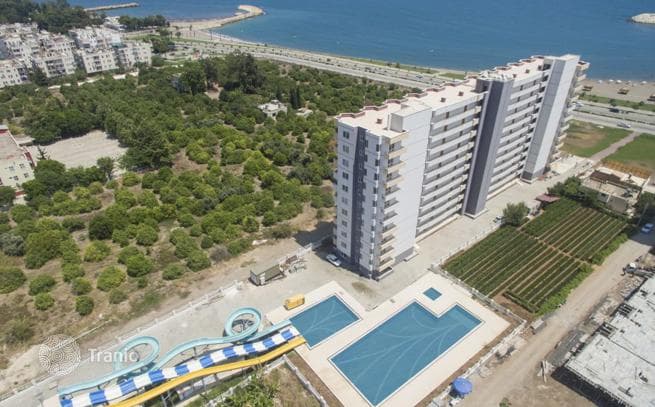 1–2-Bedroom Apartments 100 m from the Sea in Erdemli, Mersin