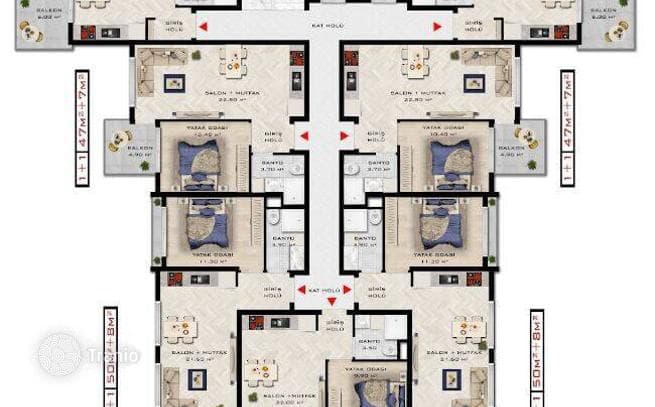 Apartments in Kargicak, Alanya, photo 3