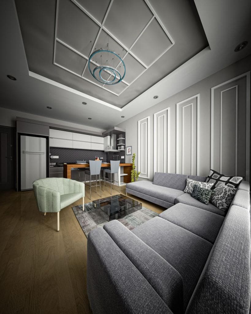 Апартаменты в Алании, Турция, 55 м², фото 3