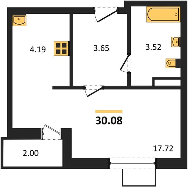 Studio Apartment in Sady u Morya, Temryuk