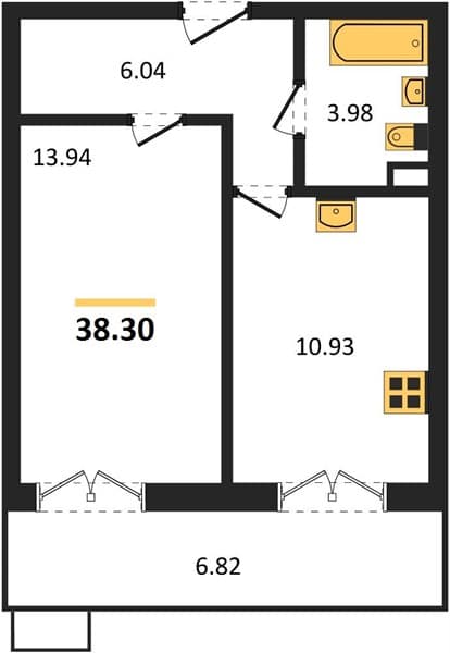 Studio Apartment in Sady u Moray, Temryuk