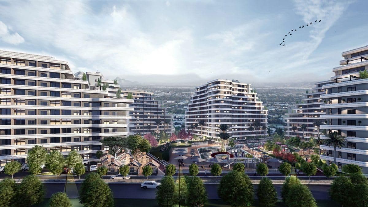 Квартира в Мерсине, Турция, 70 м²