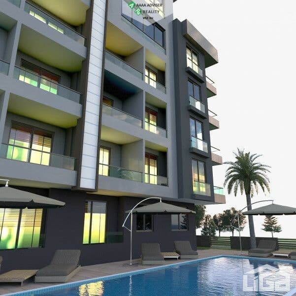 Квартира в Мерсине, Турция, 65 м²