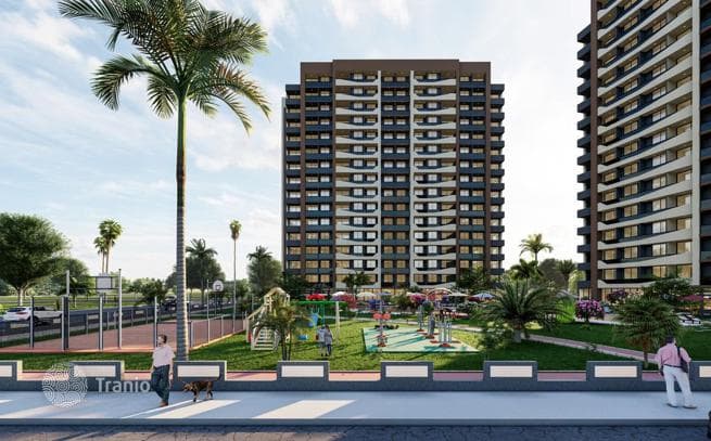 Ilkem Hayat Towers: 1–3-Bedroom Apartments 500 m from the Sea in Tosmur, Mersin