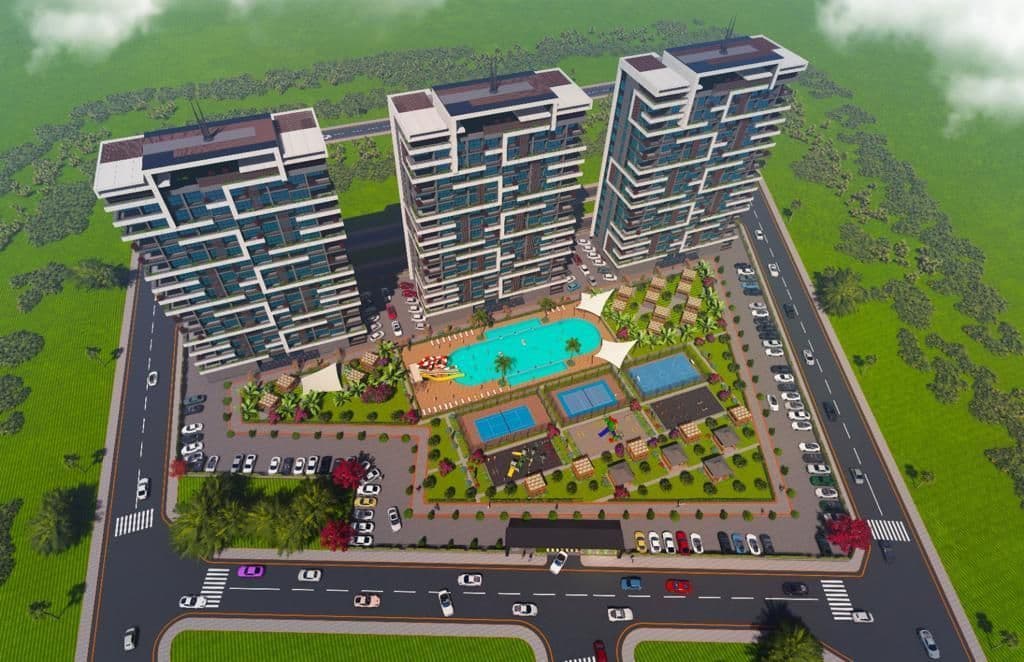 Апартаменты в Мерсине, Турция, 55 м², фото 2