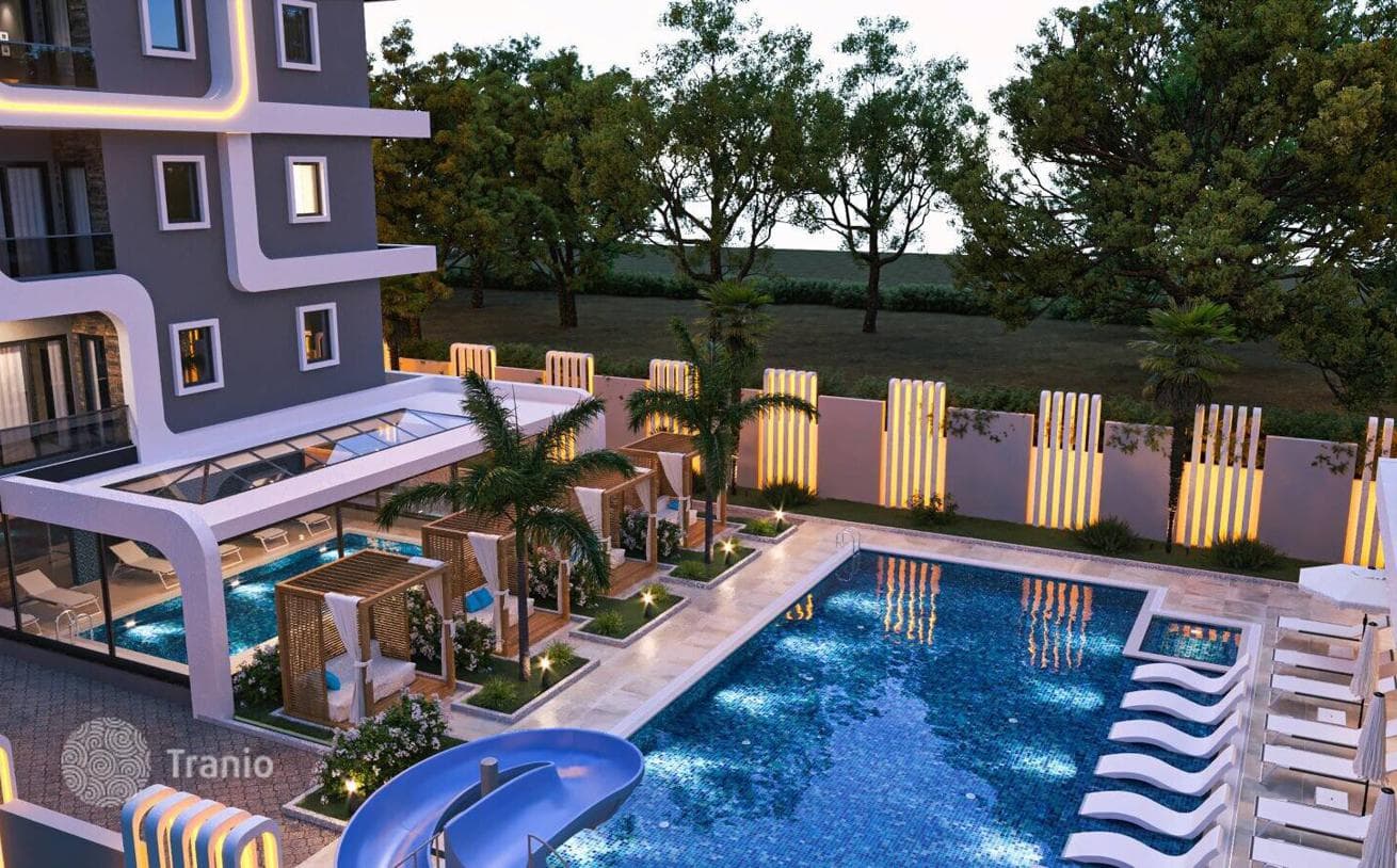Apartments with Sea and City Views in Mahmutlar, Alanya