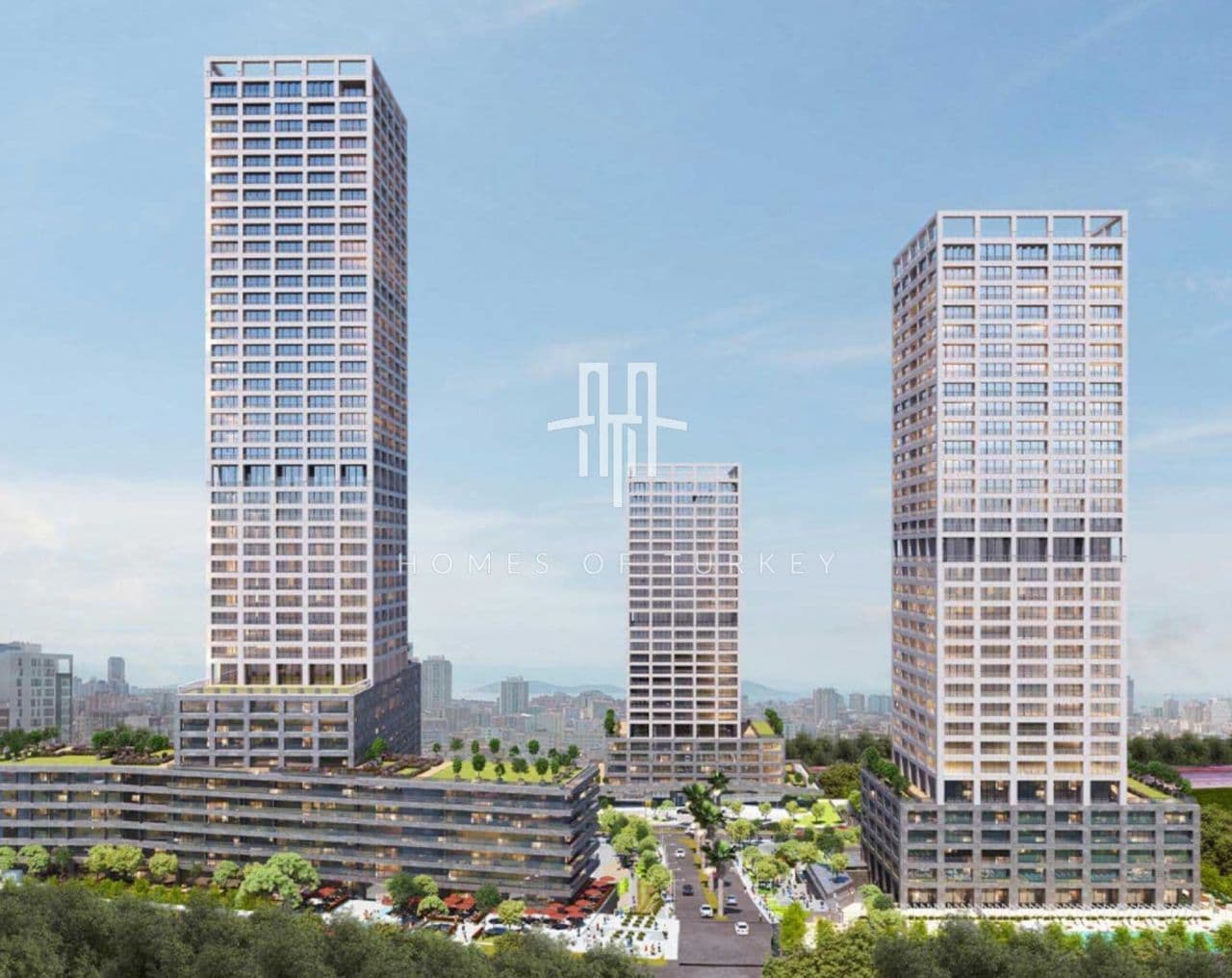 Апартаменты в Стамбуле, Турция, 79 м², фото 2