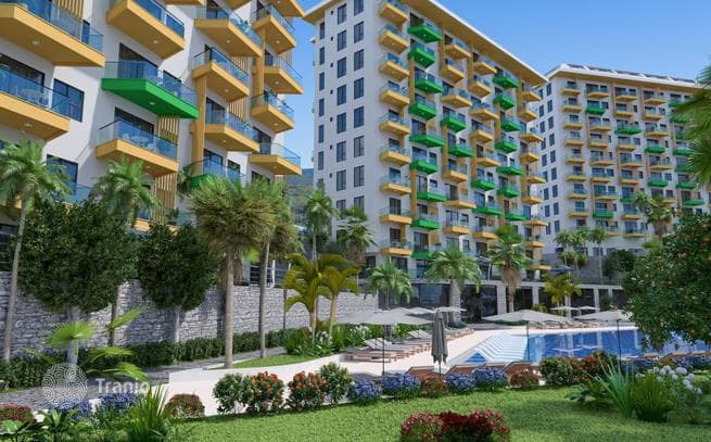 1-Bedroom (1+1) Apartment with Sea View in Avsallar, Alanya, photo 4
