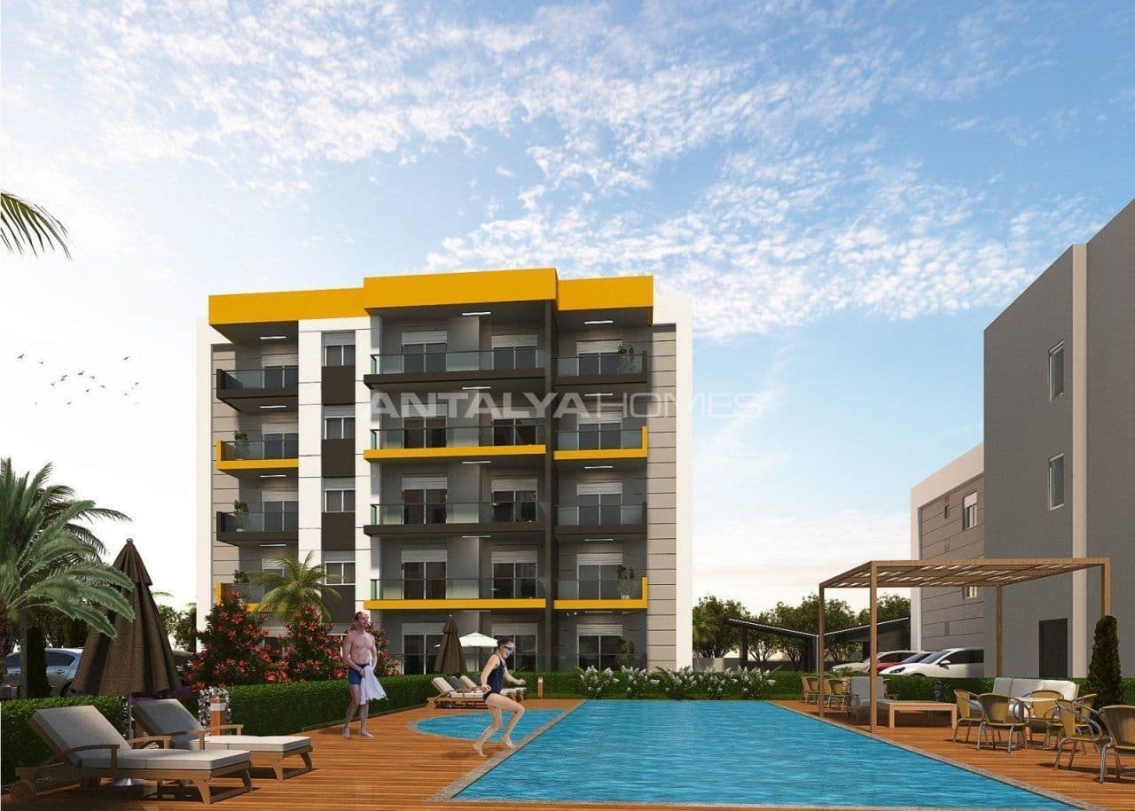 Апартаменты в Анталии, Турция, 65 м², фото 4
