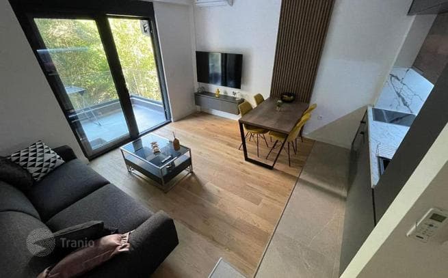 1-Bedroom Apartment with Terrace 500 m from the Sea in Becici, Montenegro