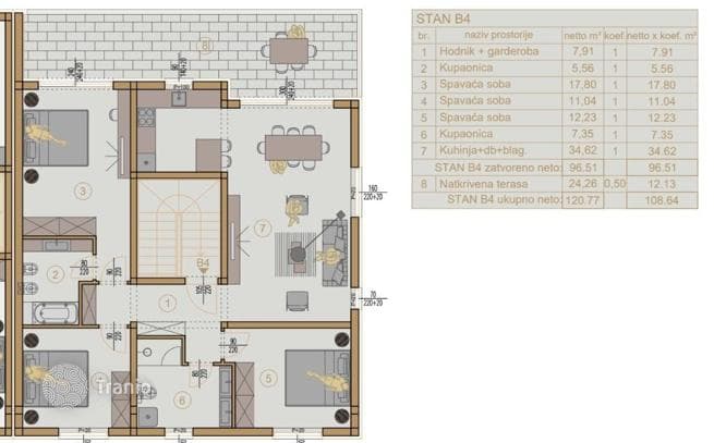 3-Bedroom Apartment in New Build in Pula, Croatia, photo 2