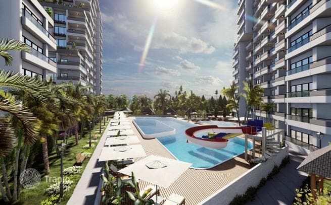 2-Bedroom Apartment with Water Park in Mezitli, Mersin, photo 2