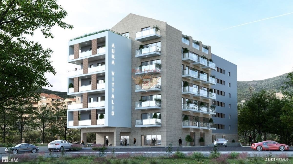 Квартира в Будве, Черногория, 53 м²