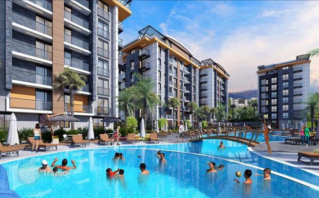 New Apartments with Shared Pool and Water Park Near Beach and Golf in Antalya, photo 2