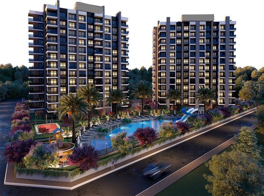 Квартира в Мерсине, Турция, 65 м²