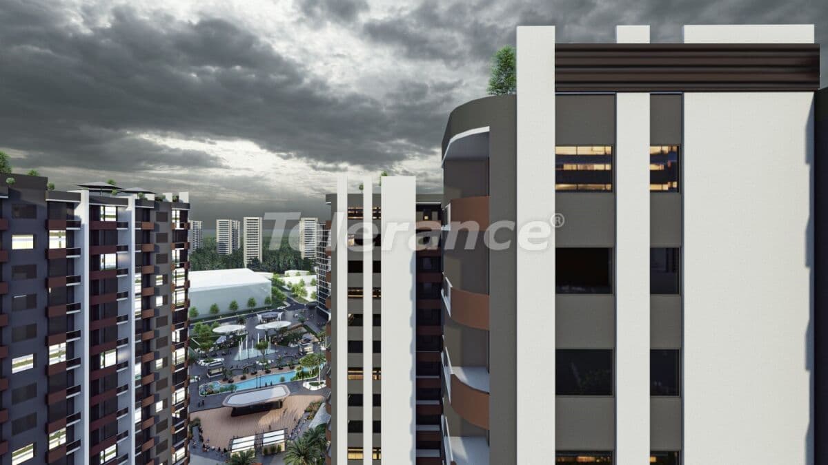 Апартаменты в Мерсине, Турция, 60 м², фото 4