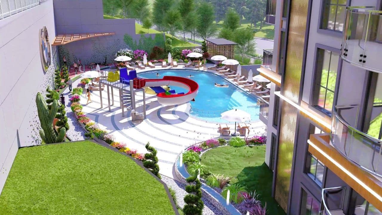 Квартира в Алании, Турция, 50 м², фото 5