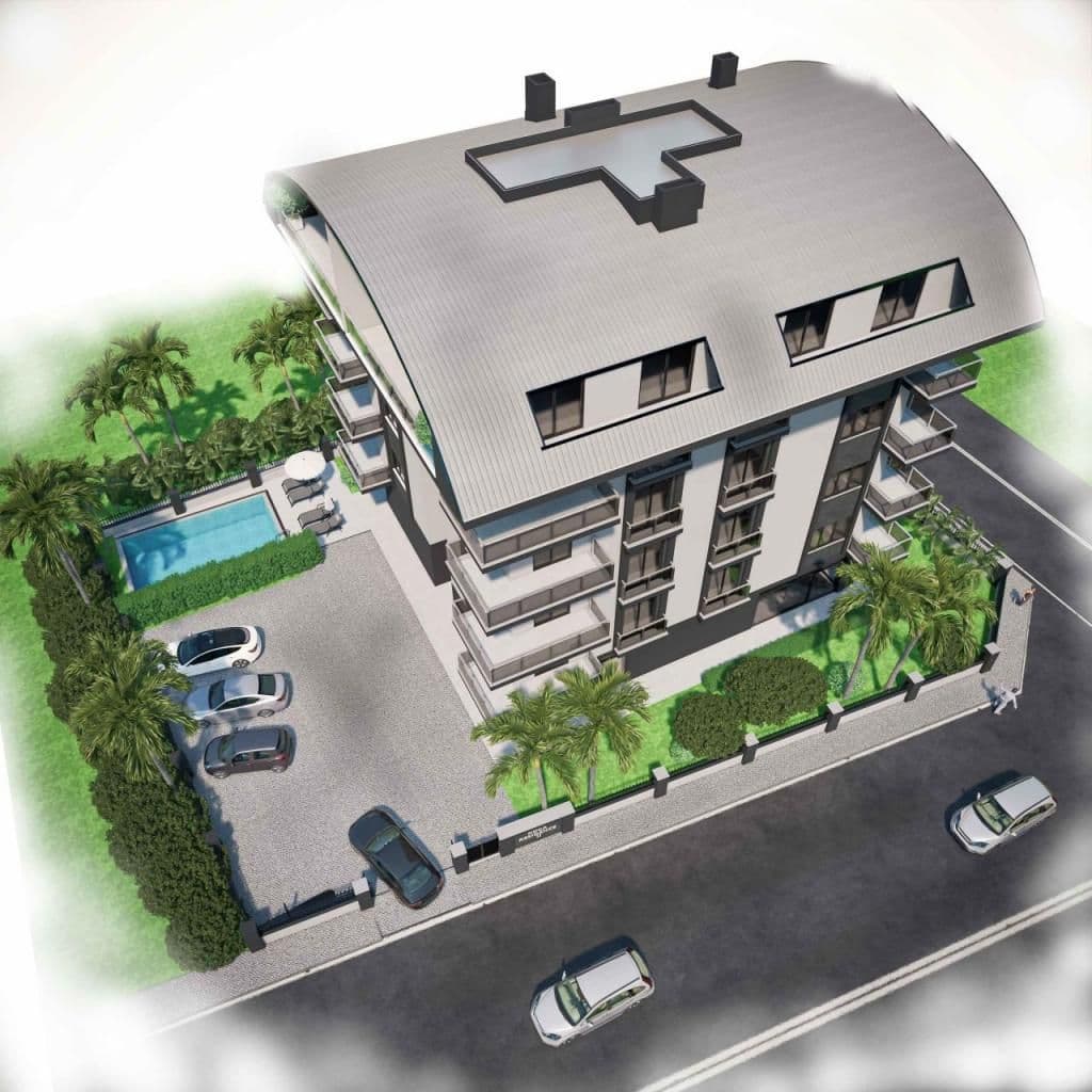 Квартира в Авсалларе, Турция, 58 м², фото 3