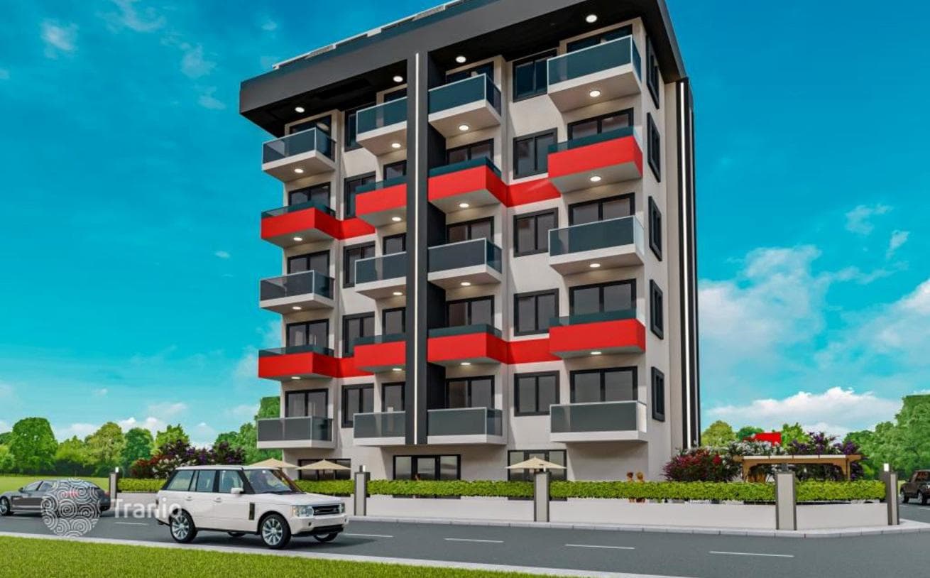 1-Bedroom (1+1) Apartment with Beach Transfer in Avsallar, Alanya