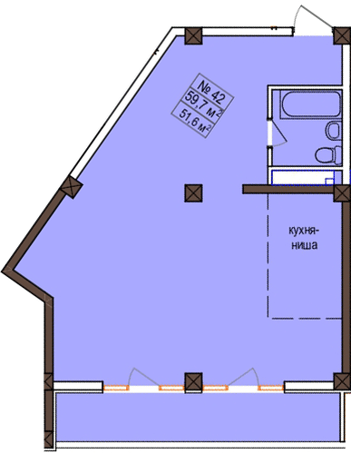 Studio Apartment in Marmelad, Lazarevsky, Sochi
