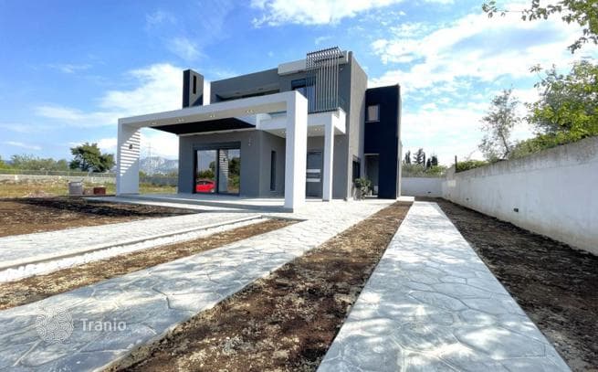 Новая вилла с садом и парковкой недалеко от моря, Пелопоннес, Греция, фото 2