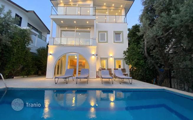 4-Bedroom Villa with Panoramic Sea Views in Kalkan, 350 m from the Beach