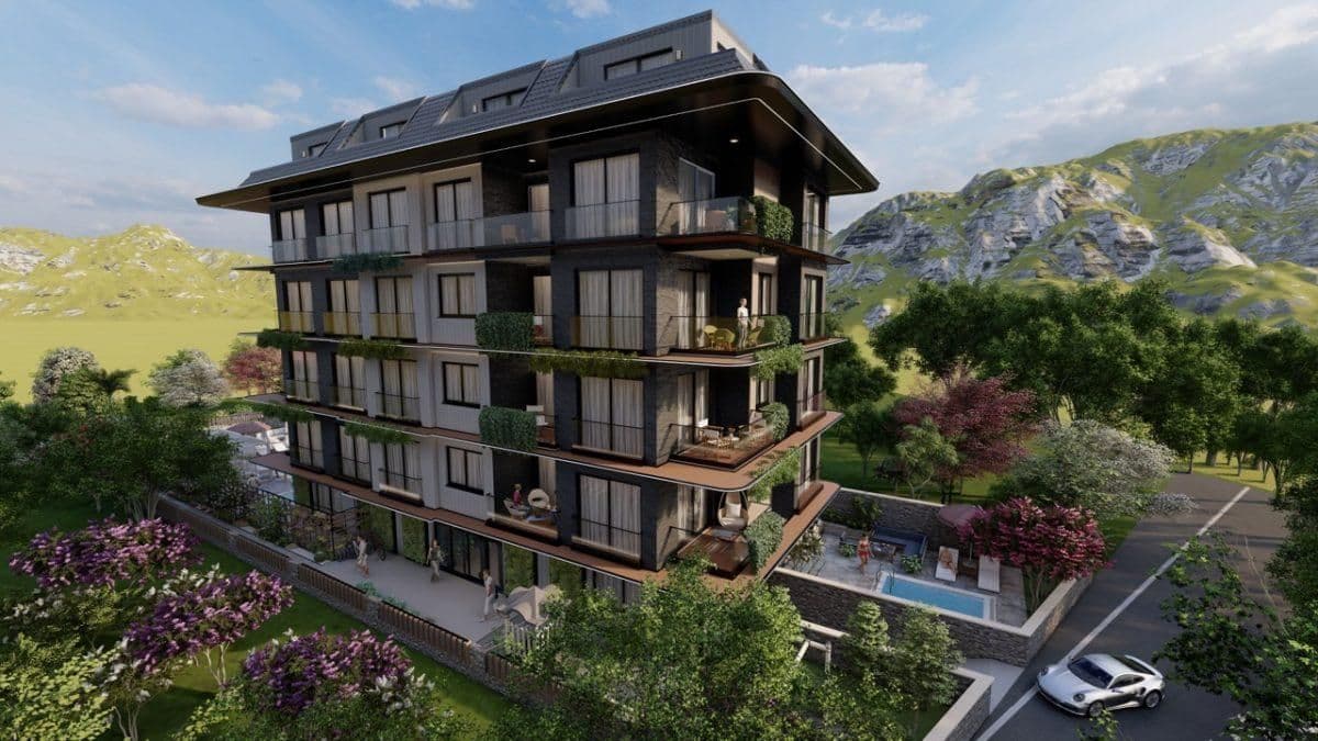 Квартира в Кестеле, Турция, 52 м²