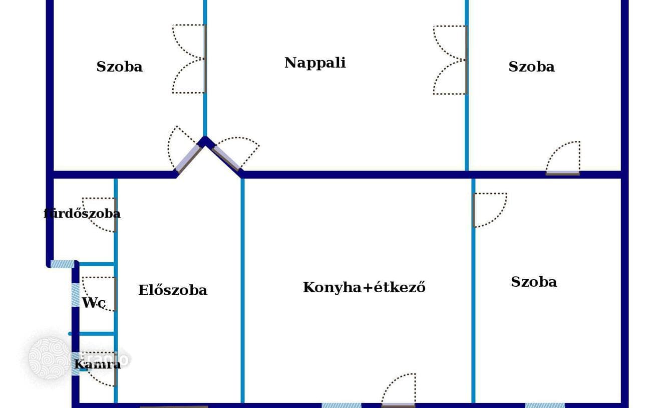 4-комнатная квартира 104 м² в Районе IX (Ференцвароше), Венгрия, фото 4