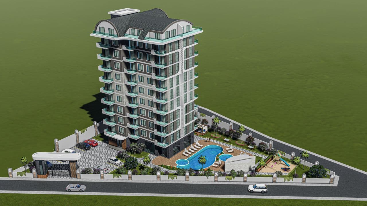 Квартира в Алании, Турция, 54 м², фото 5