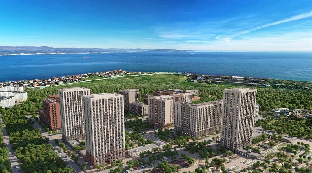 2-Bedroom Apartment with Sea View in Novorossiysk, photo 3