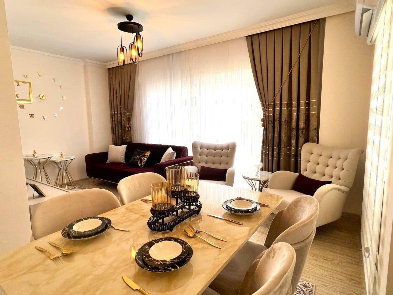 Квартира в Алании, Турция, 90 м²