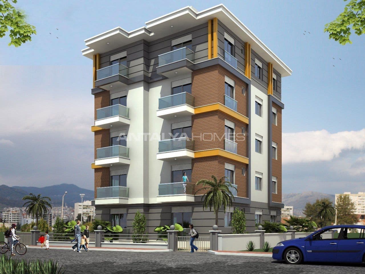 Апартаменты в Анталии, Турция, 75 м², фото 4