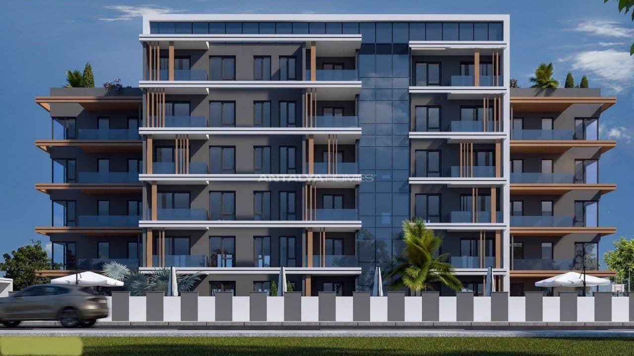 Апартаменты в Анталии, Турция, 44 м², фото 2