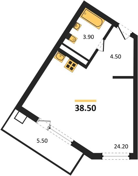 Studio Apartment in Golubitskaya, Azov Sea Coast