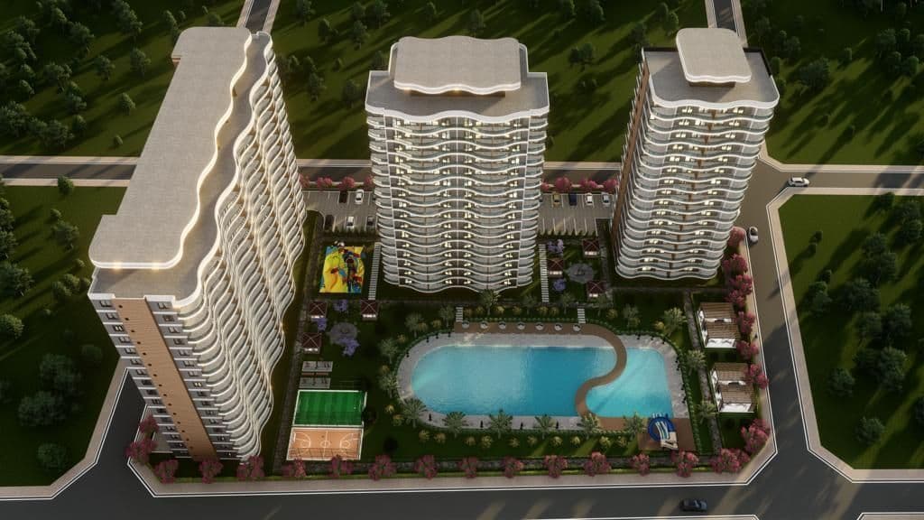 Квартира в Мерсине, Турция, 58 м², фото 2