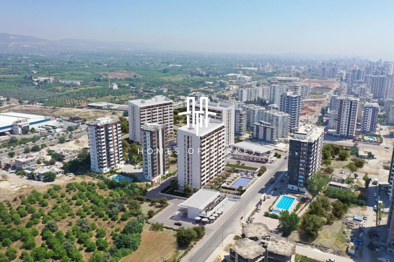Апартаменты в Мерсине, Турция, 80 м²