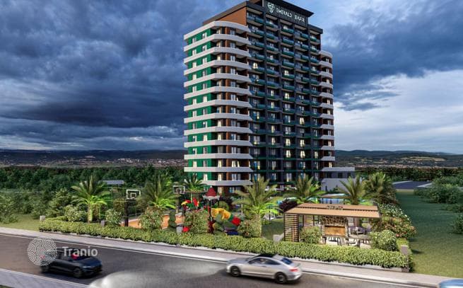 1-Bedroom (1+1) Apartment with Water Park in Mezitli, Mersin, photo 3