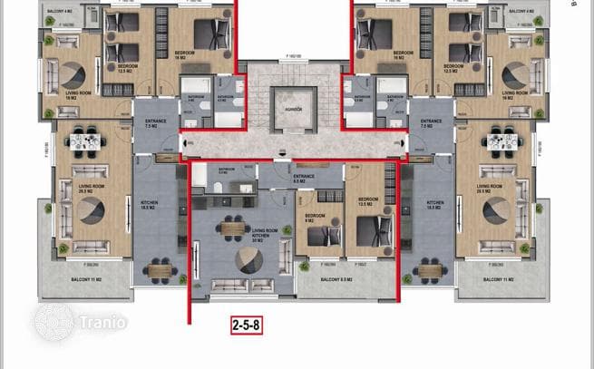 Luxury Apartments with Sea and Mountain Views in Oba, Alanya
