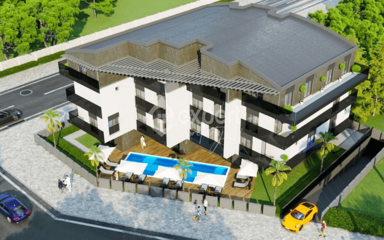 Апартаменты в Анталии, Турция, 42 м², фото 2