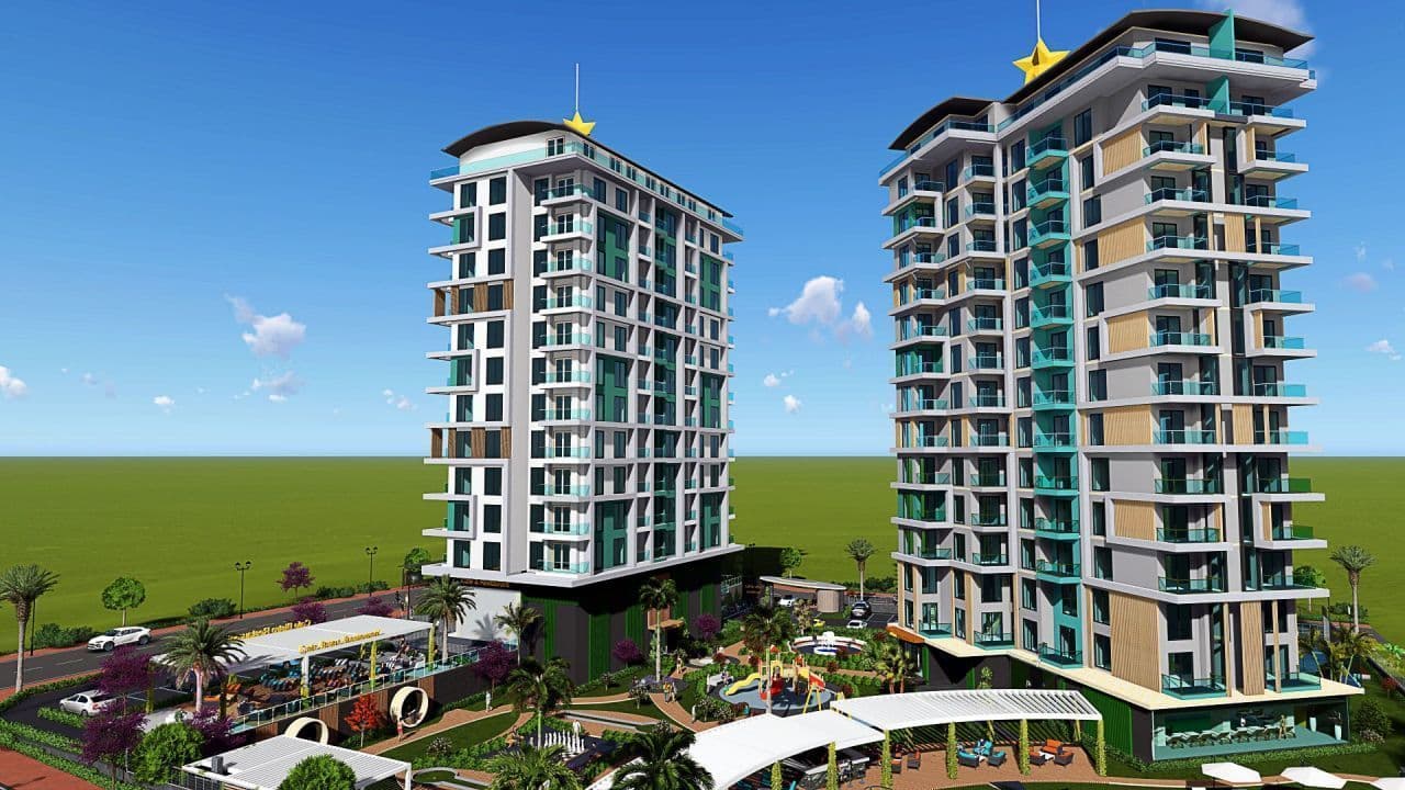 Квартира в Алании, Турция, 55 м²