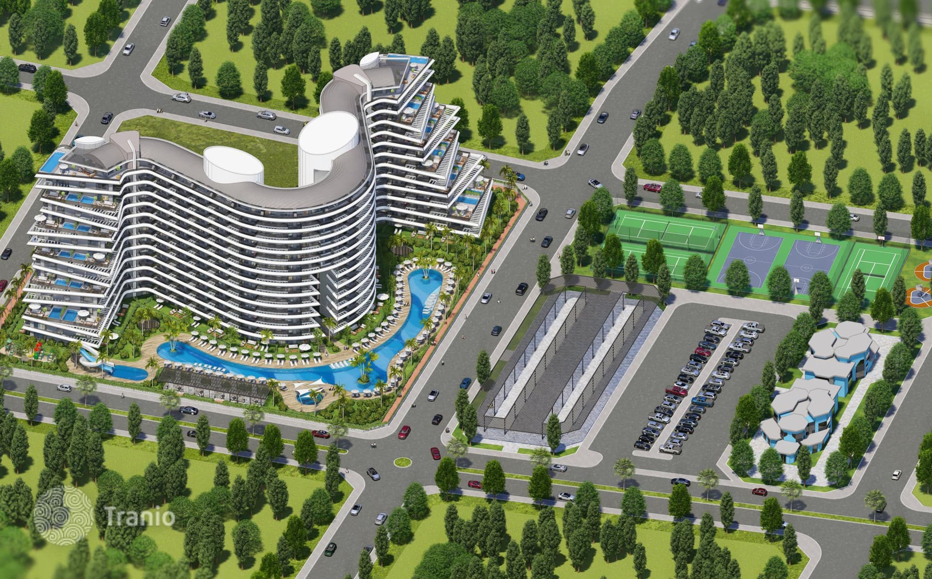 Apartment with Shared Pool in Turkey, photo 2