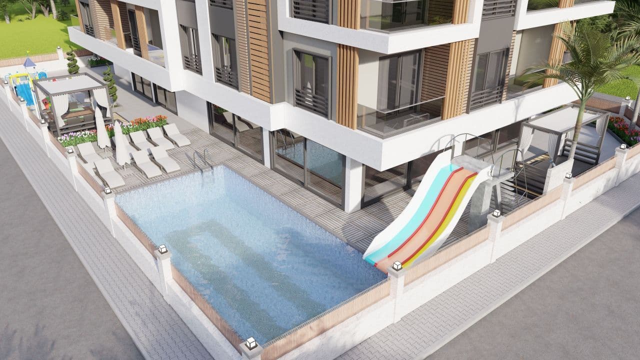 Квартира в Алании, Турция, 47 м², фото 2