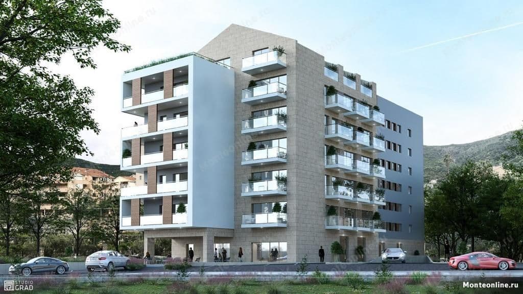 Квартира в Будве, Черногория, 84 м²